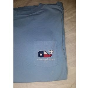 Vineyard Vines blue Texas tshirt
